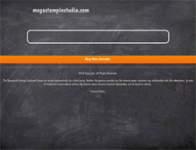 Tablet Screenshot of megastampinstudio.com